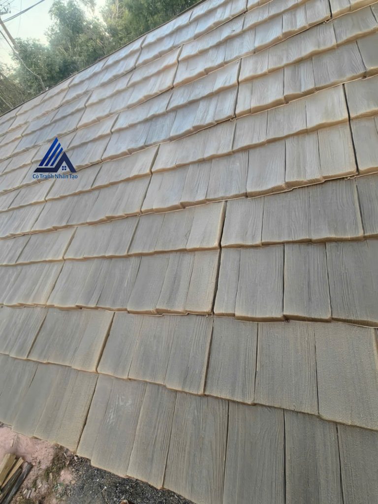 Mái ngói giả gỗ - Công Ty TNHH Phúc Khang ART